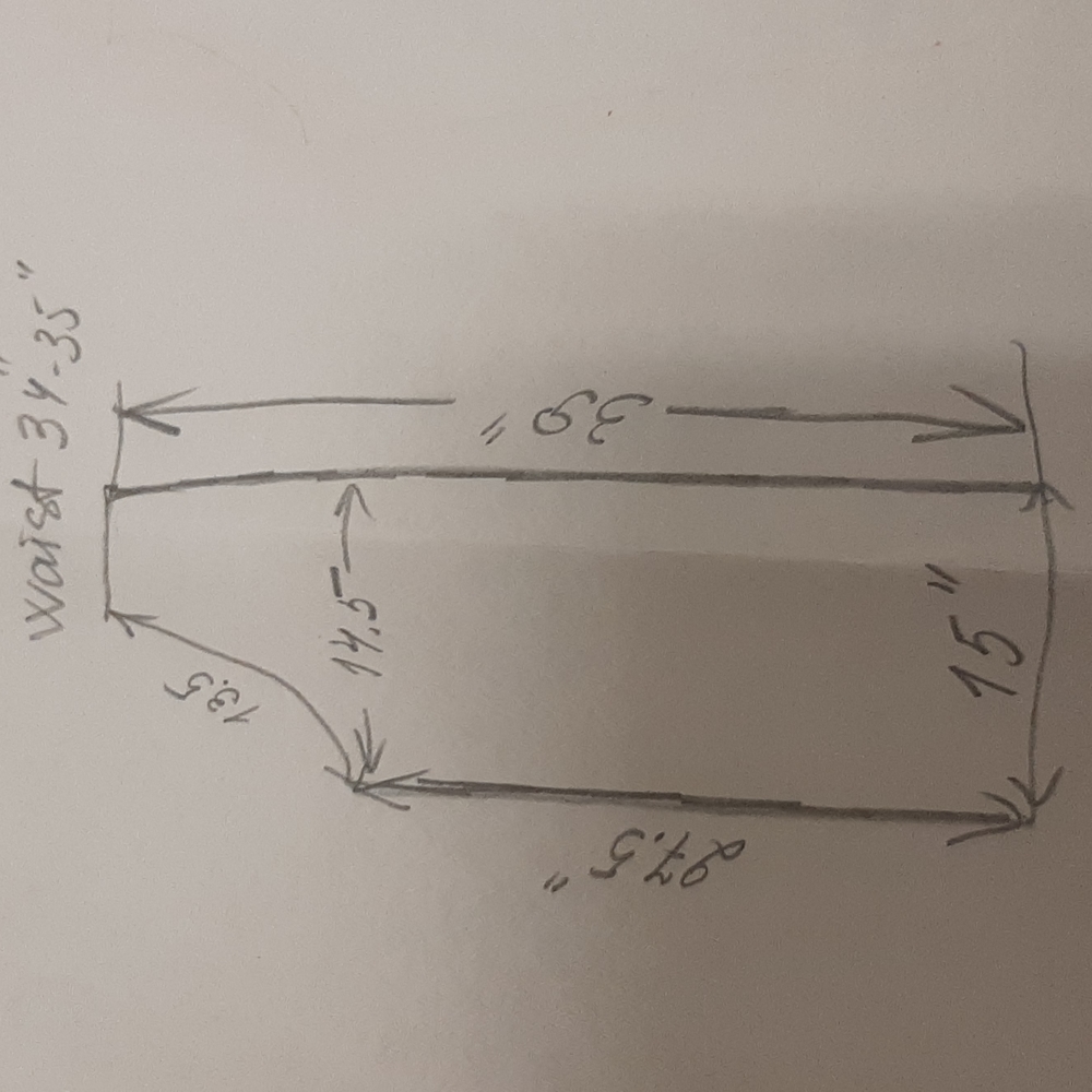 VIVID Wide leg linen pants 12(Large) - Picture 9 of 9